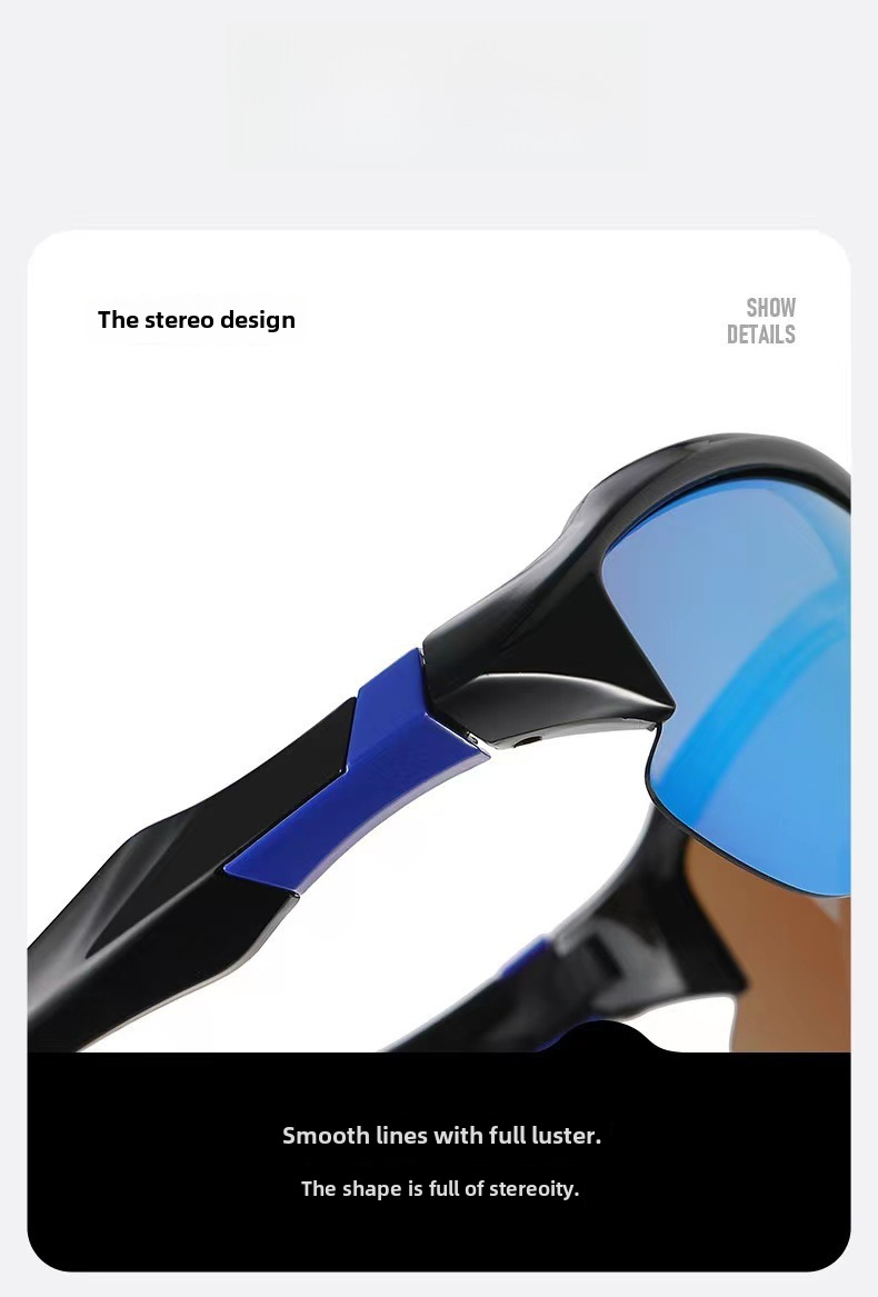 Occhiali da pesca polarizzati Orologio da pesca Occhiali da sole polarizzati anti-ultravioletti galleggianti Occhiali da sole sportivi da guida per equitazione all'aperto Luya_voghion.com