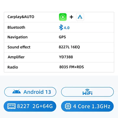 DVD Navigation W219 W209 Clk Cls - 8227-motherboard-android-13-2g64g-wifi-4-core-13ghz-7inch