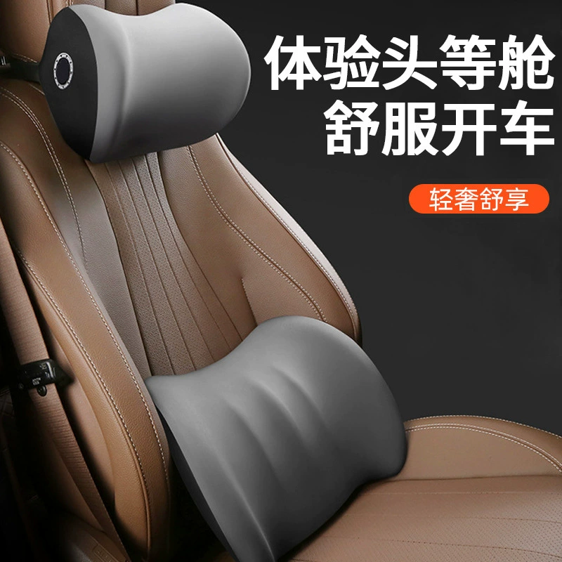 Автомобильный универсальный подголовник подушка для шеи подушка для талии костюм оптовая продажа хлопок памяти автомобиль подушка для шеи подушка для водителя
