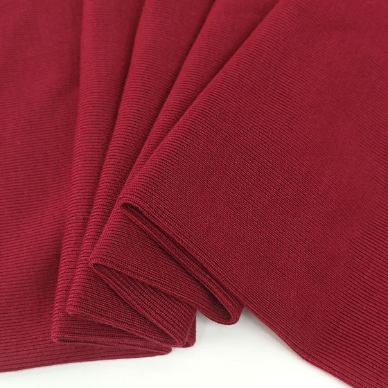 1*1 mercerized cotton stretch rib pull stand for clothes hem trouser waist cuff collar