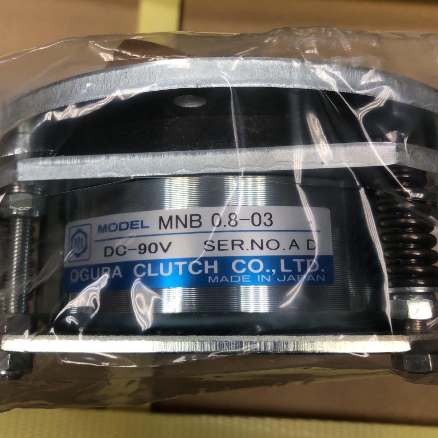 MNB0.8-03日本OGURA 小仓失电制动器 MNB5G MNB0.8-03 MNB0.6G-02