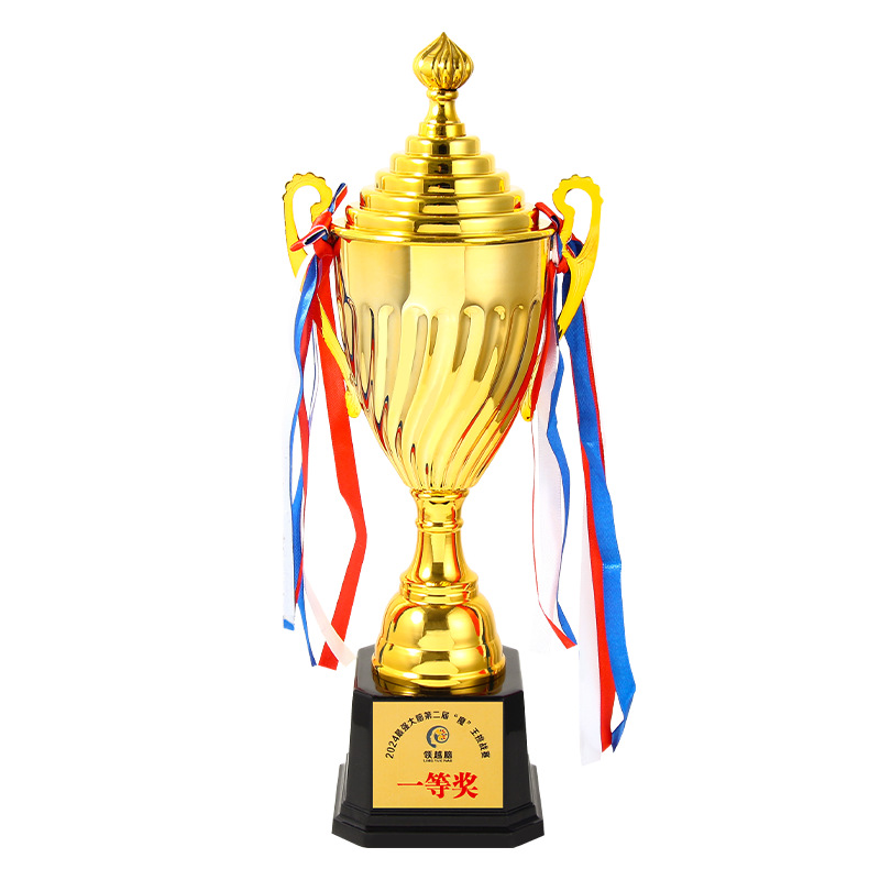 Fabricante mayorista de trofeos de fútbol de metal de baloncesto escuela de juegos deportivos premios premios premios trofeos de souvenirs