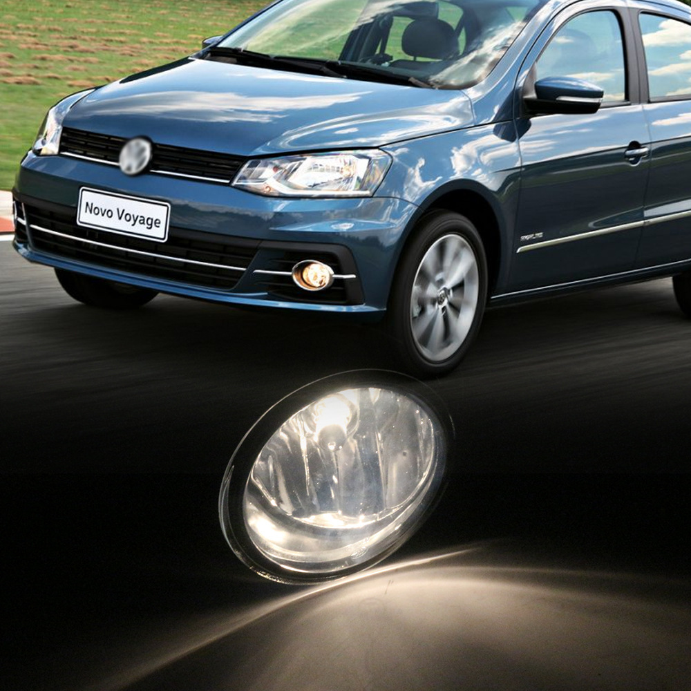 Aplicable a Volkswagen 16 / 17 / 18 / 19 / 20 año Voyage conjunto de lámpara de niebla delantera halógeno de conducción diurna luz de barra delantera
