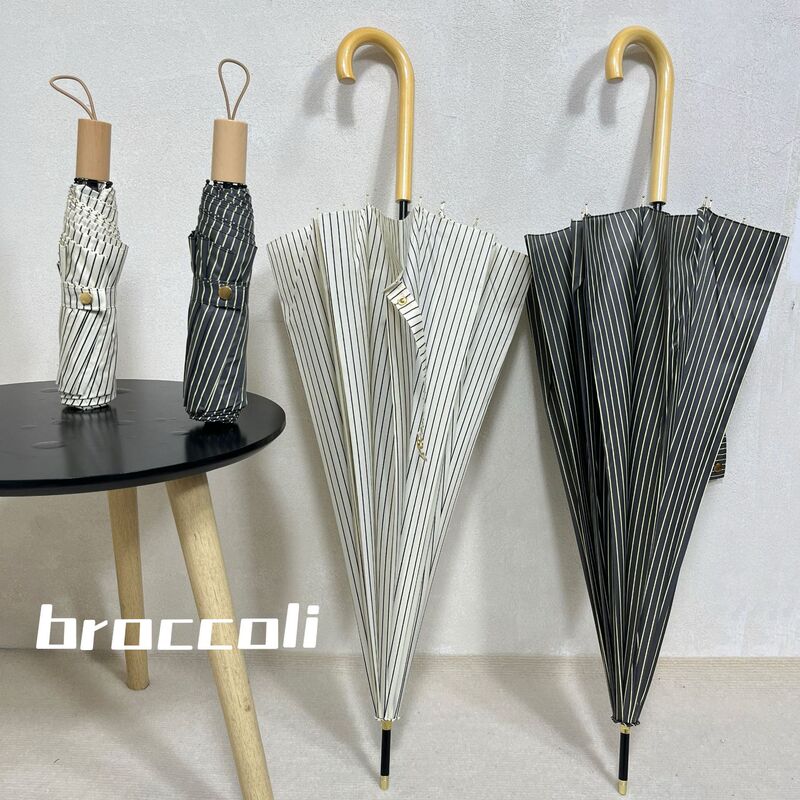 Cross-Border Korean Striped 16-Rib Straight Umbrella, Windproof Reinforced Automatic Umbrella, 70% off Folding Umbrella, Gift Advertising Umbrella with Logo Cross-Border Korean Striped 16-Rib Straight Umbrella, Windproof Reinforced Automatic Umbrella, 70% off Folding Umbrella, Gift Advertising Umbrella with Logo