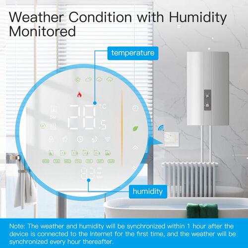 WiFi Tuya smart home floor heating thermostat app timing programming indoor floor heating constant temperature smart switch