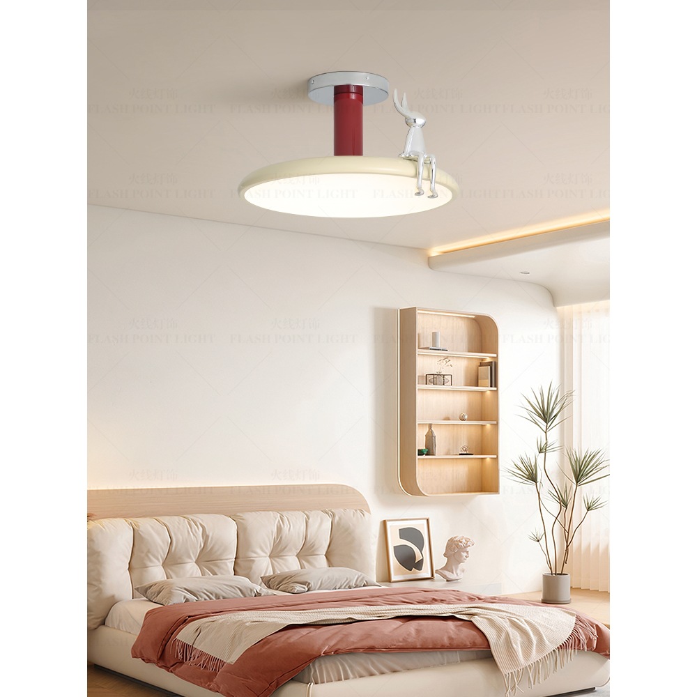 Cream rabbit for bedroom