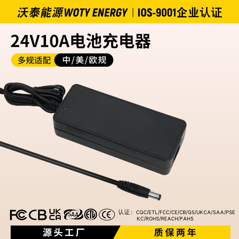 Ce Certification Ac to Dc 24V 10A Battery Charger 240W Household Appliances and Electronic Products Switching Electric