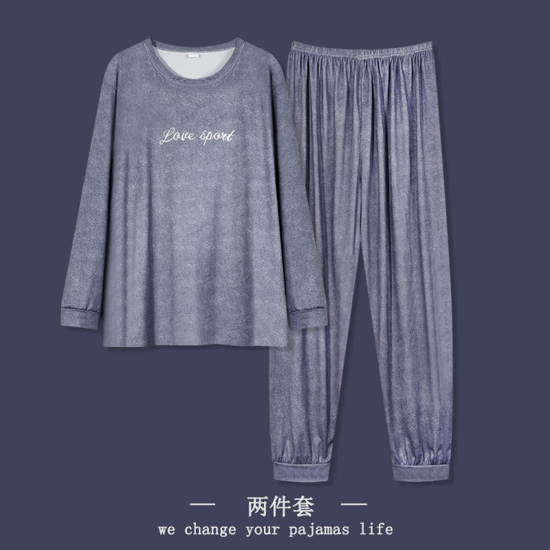 Cn-19 double length dark gray letters for men / L