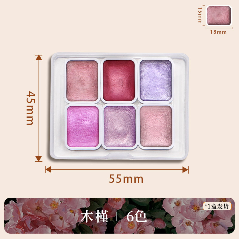 히비스커스 6색