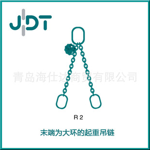 Double Limb Lifting Chain with Large Ring at the End of the Lifting Chain German Jdt Lifting Sling
