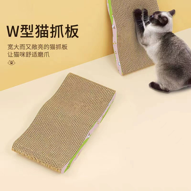 Доска для кошачьих когтей, гофрированная бумага, шлифовальная машина для когтей M-типа, не сыпится крошки, кошачье гнездо, игрушка для кошек, доска для кошачьих когтей S-типа, товары для домашних животных, износостойкие
