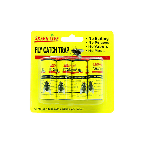 Export fly roll sticky fly paper fly trap sticky roll fly sticker fly board