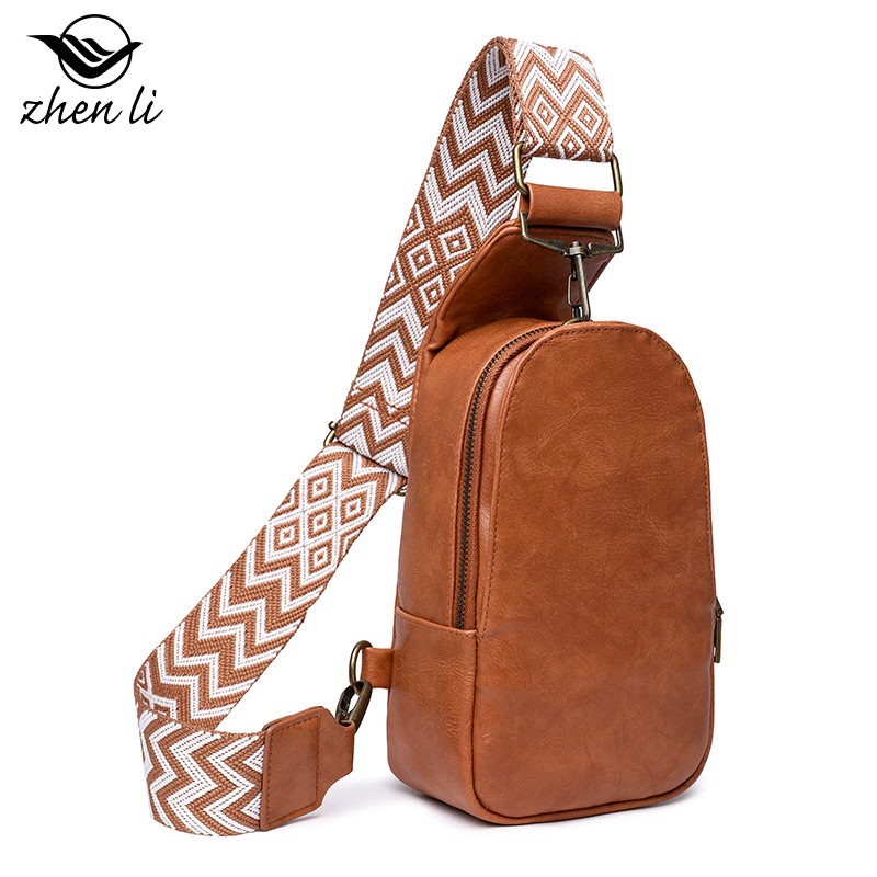 Zhenli bolso de las mujeres de moda crossbody Bolso pequeño bolso de pecho de las mujeres del todo-Partido de estilo bohemio bolsas al por mayor