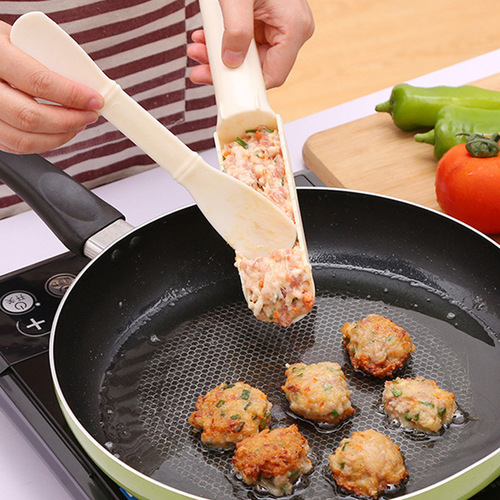 Household Meatball Maker, Home Meatball Making Tool, Kitchen Fish Ball Squeeze, Meatball Press Tool, Fried Meatball Scoop
