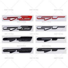 Applicable to modern Kia GT LINE car logo GTlineKX5K3K4K5 Stinger ABS body sticker