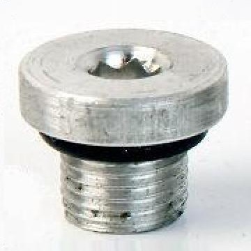 厂家直销多款式浙江温州铝油塞 镀白铁油塞堵头M10X1