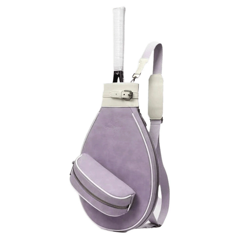 Tennis shoulder bag for badminton, backpack, retro sports one-shoulder bag