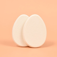 磨邊乾濕兩用粉撲海綿水滴形面撲磨邊 NBR乳膠磨邊粉撲不吃粉