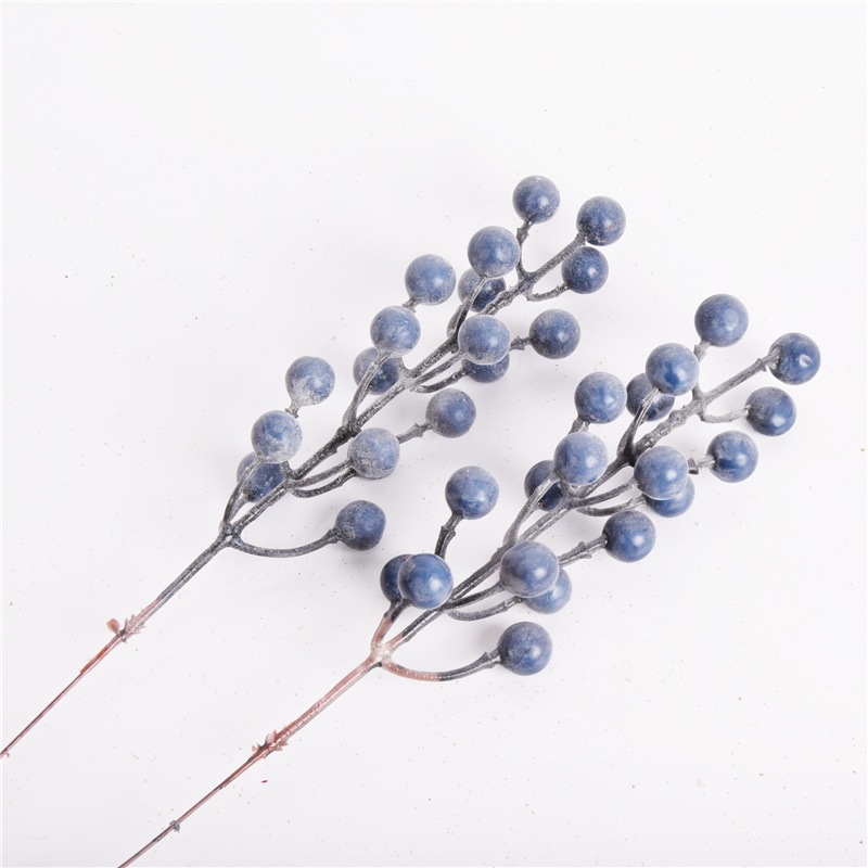 Decoraciones de Navidad hojas verdes ramas agujas de pino ramas árbol de Navidad guirnalda colgante de pared hecho a mano accesorios de bricolaje decoraciones