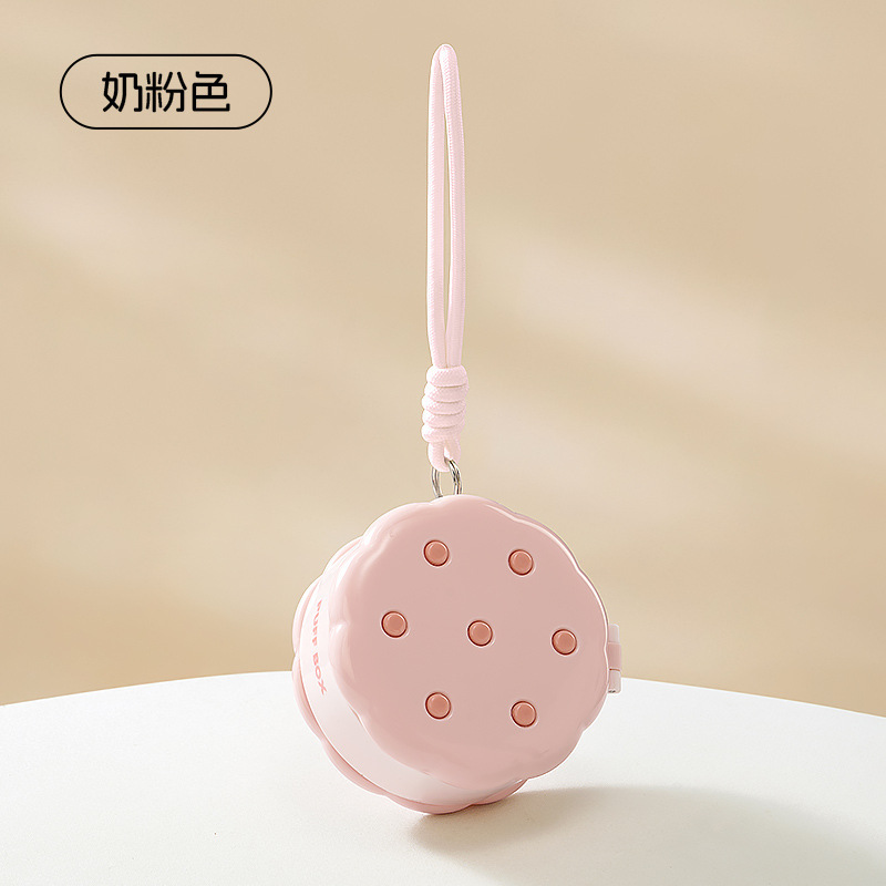 【原创】新款双层粉扑收纳盒高颜值便携轻盈饰品耳环耳钉收纳神器|undefined