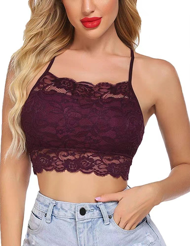 Nuevo sujetador de cinturón se puede usar fuera del pecho de estilo de emoción sexual interesante sujetador de pecho de mujer pequeño pecho se reúnen en la versión coreana superior image 11