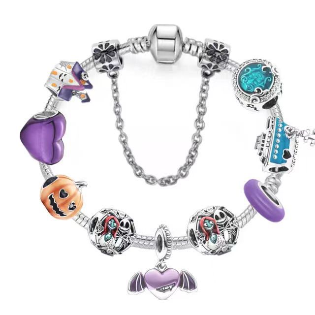 Panjia Diy de dibujos animados con cuentas encanto pulsera transfronteriza suministro directo de fábrica al por mayor Mickey Mouse pulsera