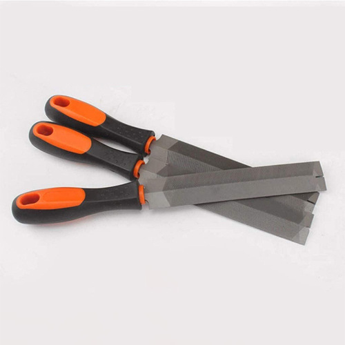 Factory direct supply wholesale woodworking fine tooth steel file grinding tools triangle assorted files professional saw files diamond files