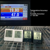 Small electronic thermo hygrometer indoor, digital display