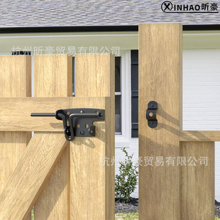 滑动门闩插销SlideBoltGateLatch美式篱笆栅栏庭院木门铰链-阿里巴巴