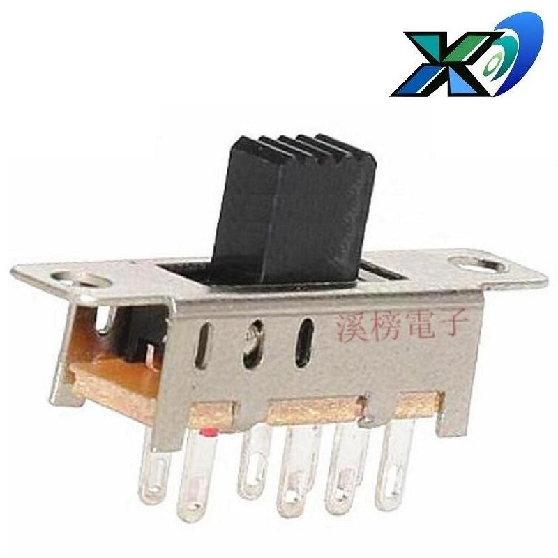 3位拨动开关DC50V 0.3A 3档拨动开关DC12V 0.  3段滑动开关0.