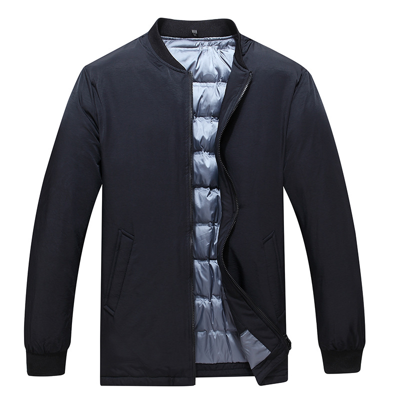 Giacca uomo business casual con cappuccio e collo in pelliccia_voghion.com