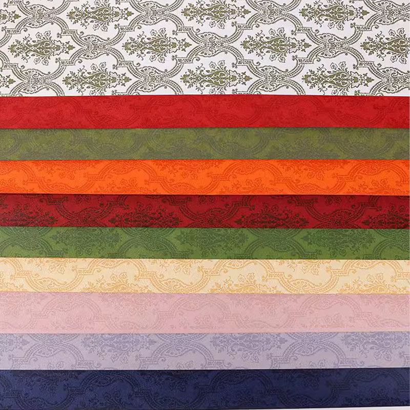 120g de papel especial en relieve papel de arte de red de red de impresión de papel en relieve de color papel de embalaje de libro rojo pequeño