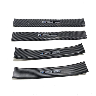 Suitable for 23 Bmw X1 Dekorativ pedal başlıqları - 4-pieces-of-outer-door-sill-abs-carbon-fiber-pattern-765115105-for-2023-bmw-x1