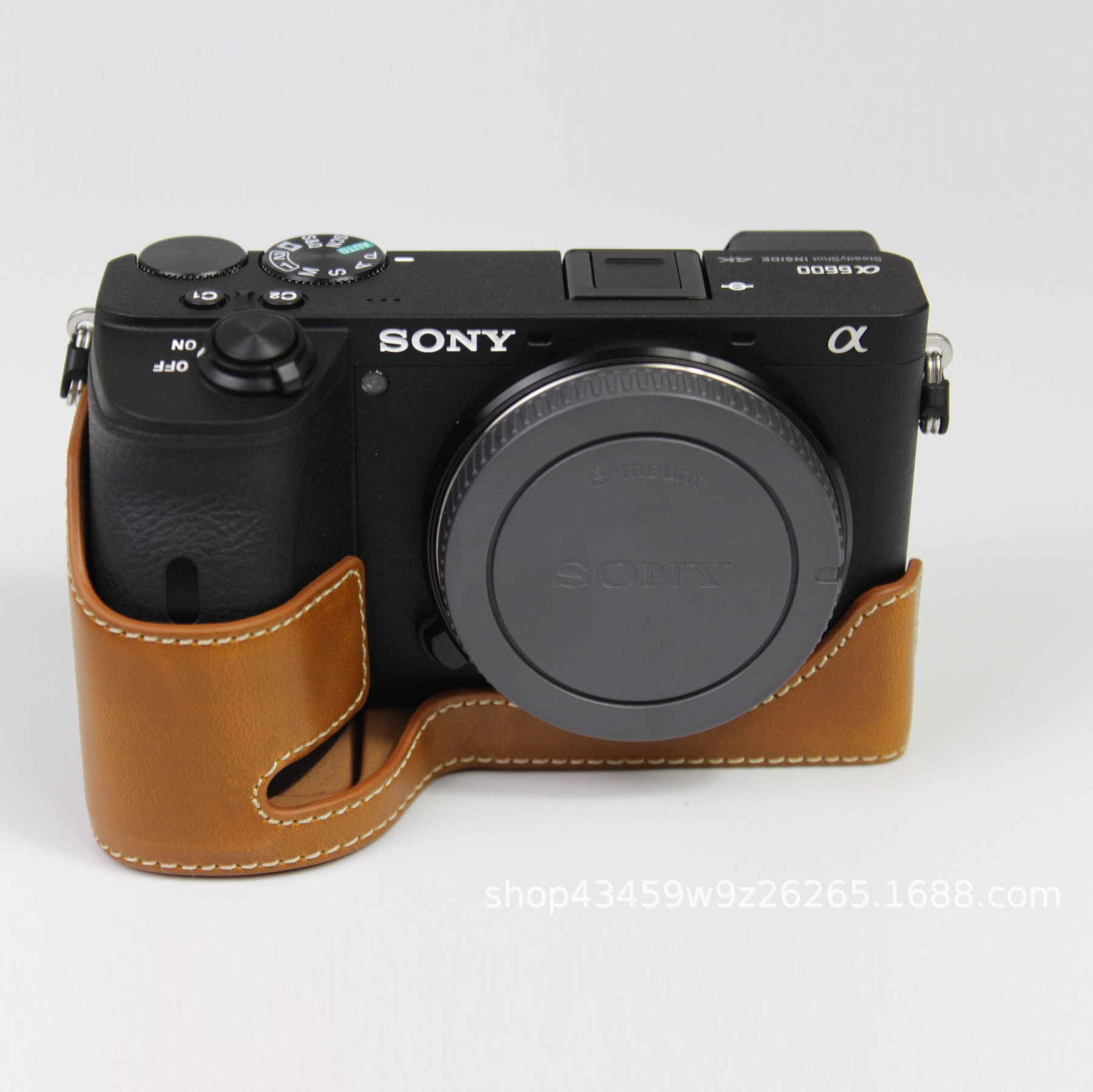 (2개) A6600 카메라 가방 케이스 카메라 베이스 반 어깨 렌즈 커버 가방 액세서리 가방