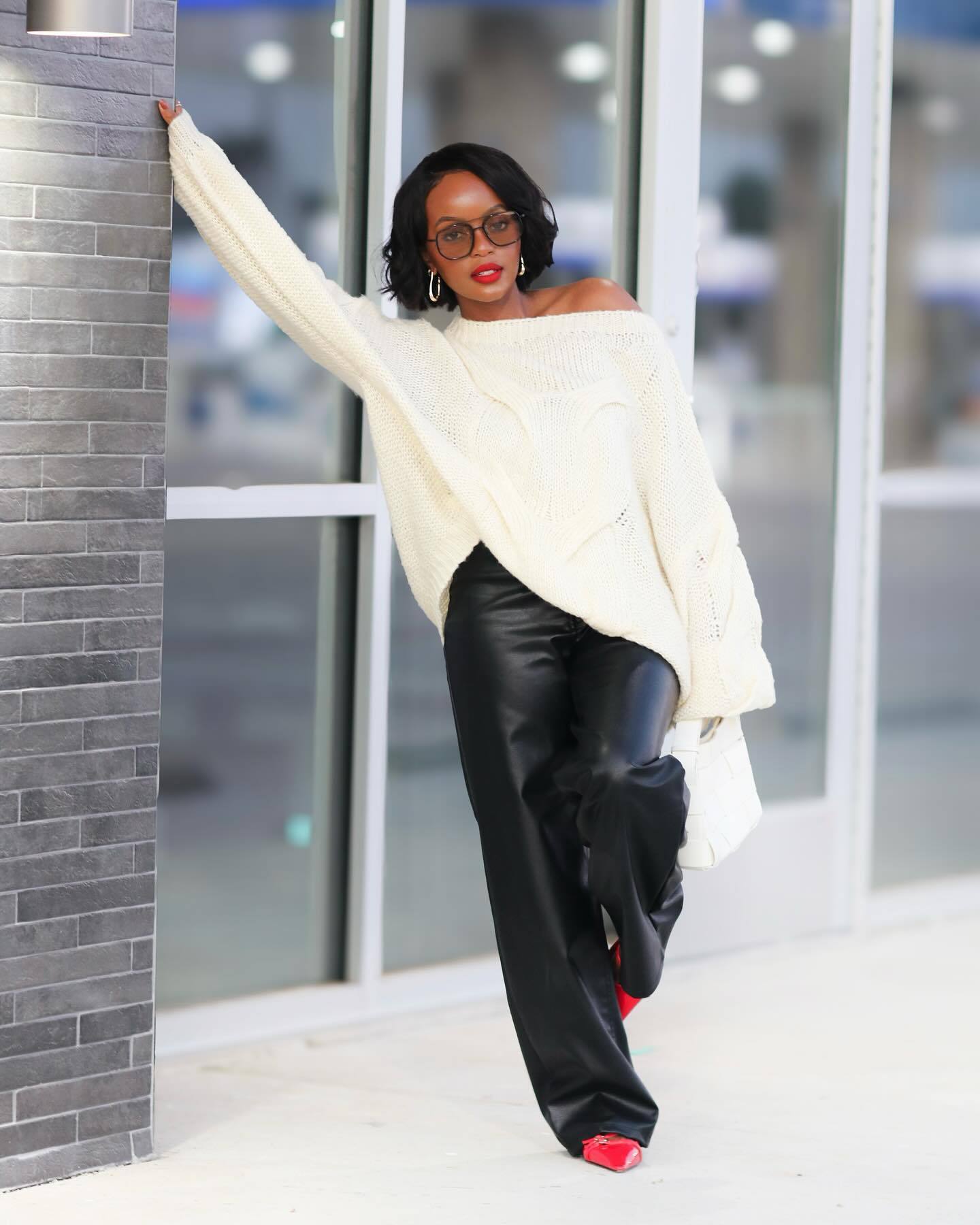 Pull oversize en maille torsadée pour femme - Pull d'hiver confortable avec points texturés 3D, coupe ample, style bohème chic, idéal pour l'automne et l'hiver_voghion.com