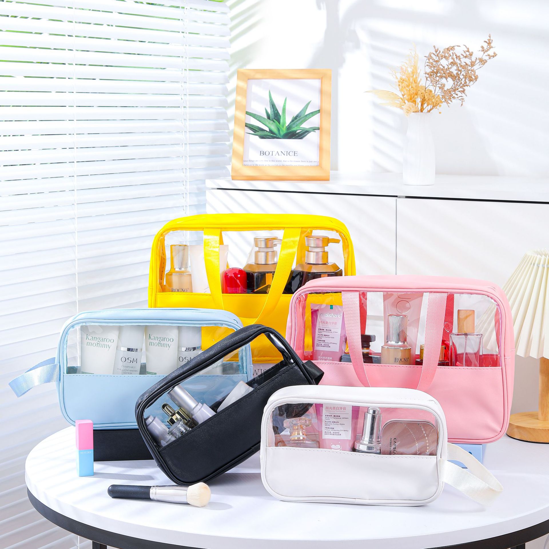 Bolsa de baño portátil de alta calidad, baño portátil, natación, playa, viaje, bolsa de almacenamiento de artículos de higiene y maquillaje de gran capacidad