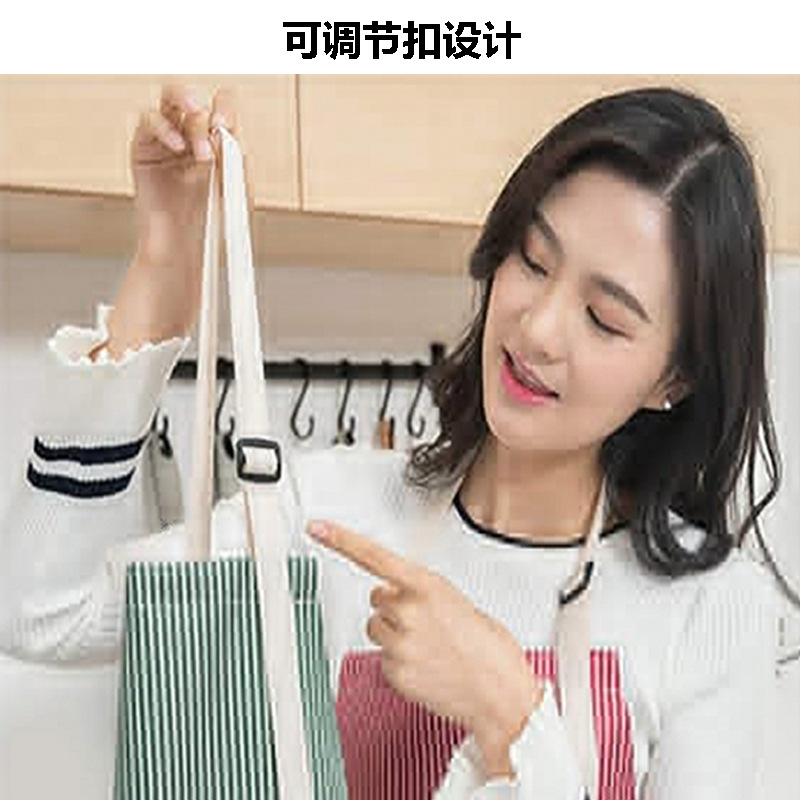 新款防水可调节口袋和两条侧毛巾可擦手围裙