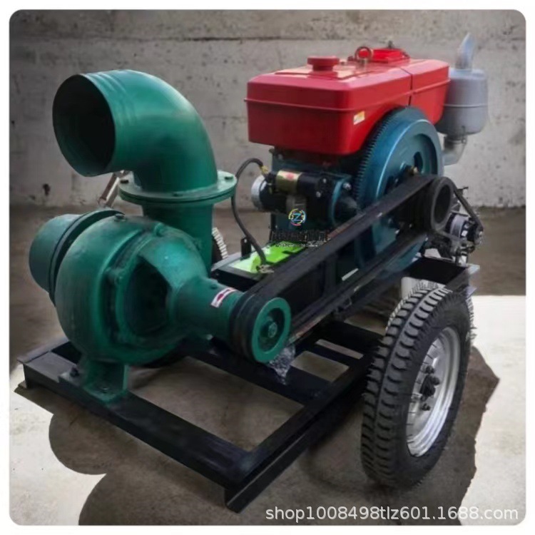 6寸8寸农田灌溉抗旱抽水泵果园喷灌高扬泵大流量送水增压泵