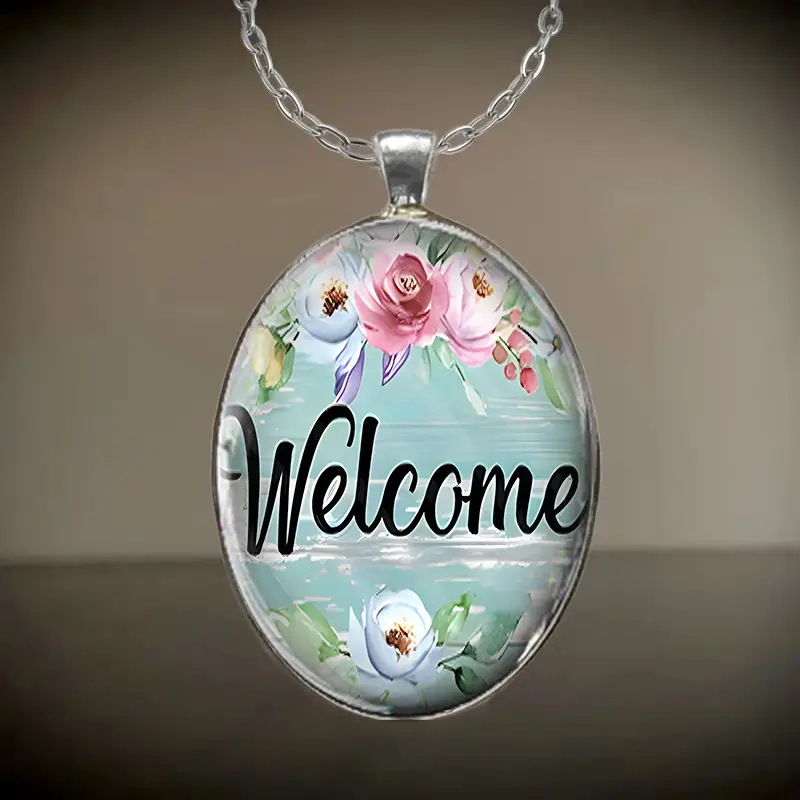 Sophisticated glass pendant