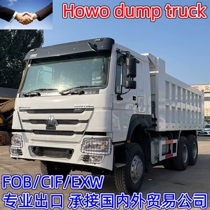 Yeni və bərpa edilmiş Howo 371, 380HP arxa səkkiztəkərli yük maşını ixracı