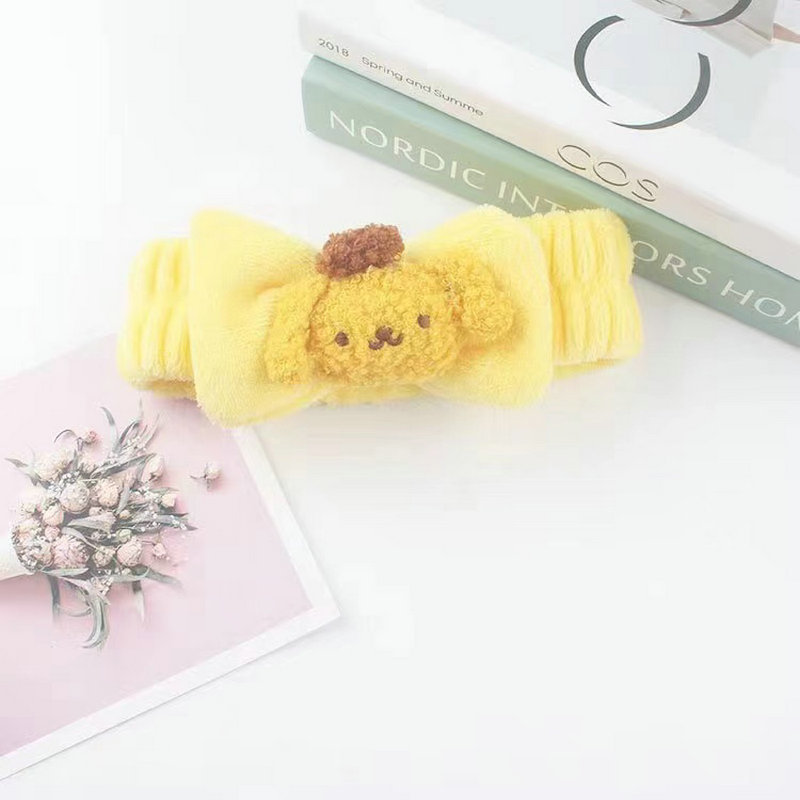 Nuevo estilo coreano Internet celebridad de dibujos animados lindo animal banda simple y conveniente cara máscara pelo banda fábrica suministro