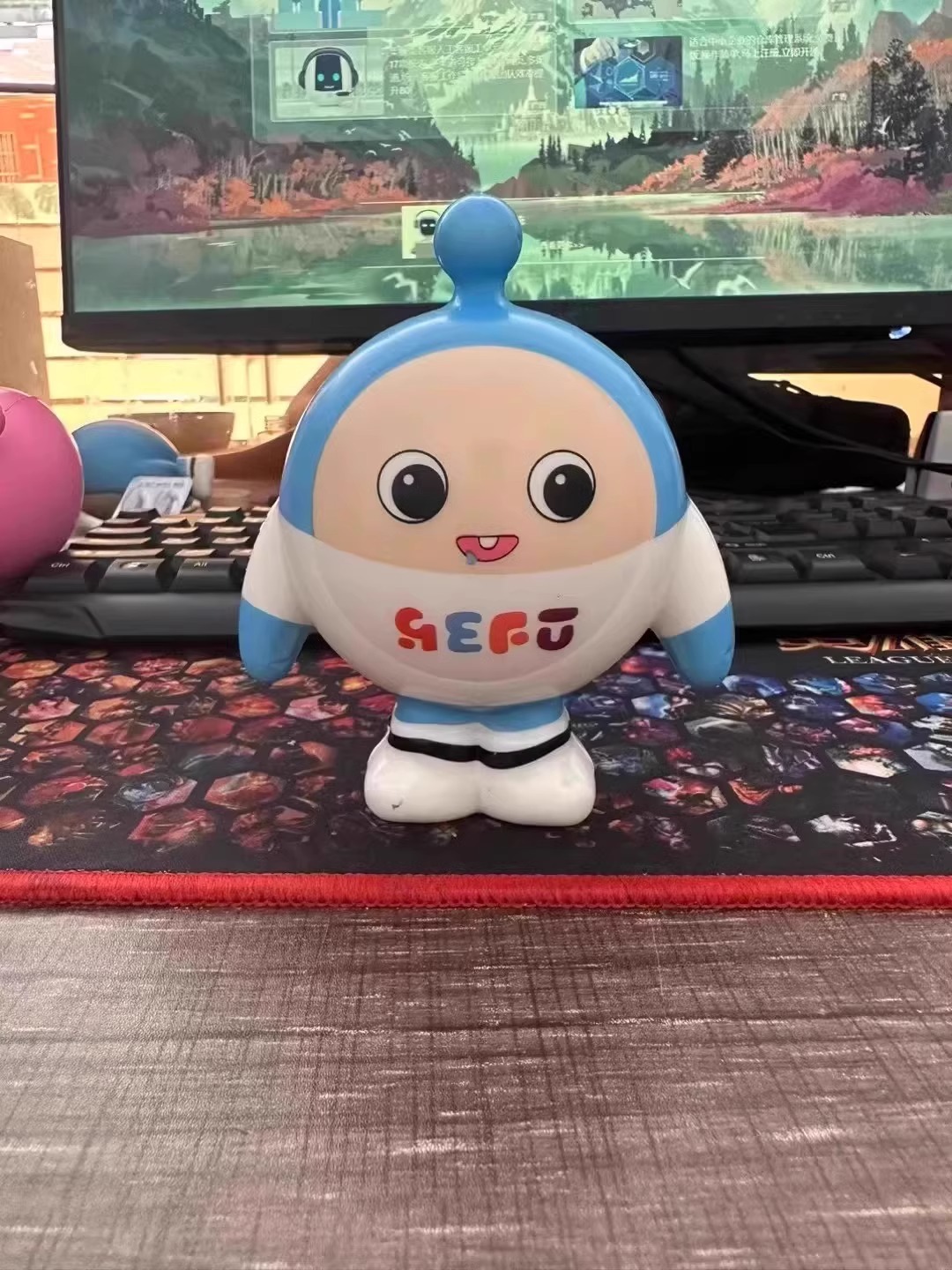 12cm 계란소블루 [스킨포함]