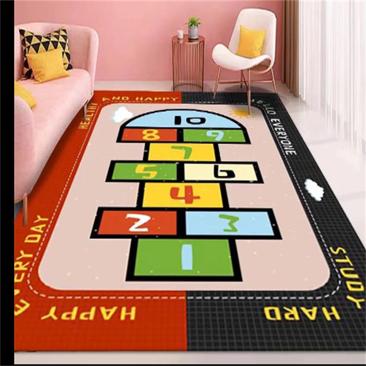 Bedroom Carpet Floor Mat Bedside Blanket Simple Home Cartoon Living Room Coffee Table Sofa Mat Tatami Bed Front Carpet