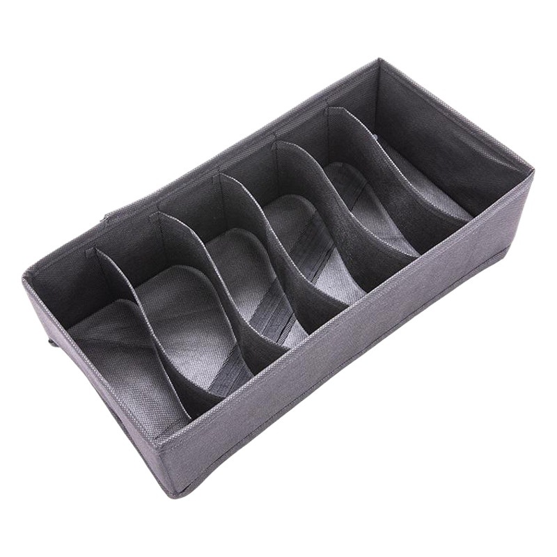 Naxin plegable caja de almacenamiento de tela no tejida de cuatro piezas de tela ropa interior sujetador calcetines cajón de almacenamiento caja de organización