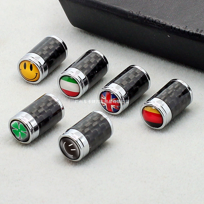 Подходит для автомобильных шин клапан основной крышки углеродного волокна шины клапан крышки углеродного волокна автомобильный клапан крышки автомобиля