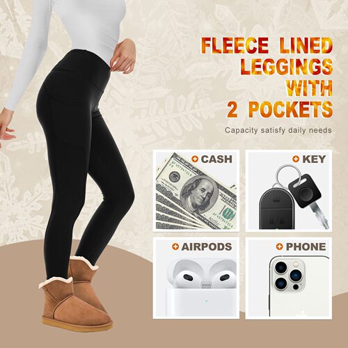High Waisted Leggings for Women Soft Athletic Tummy Black Dark Grey