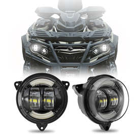 摩托车led射灯适用于2018-2022Can-AM 开拓者 1000R改装前照灯