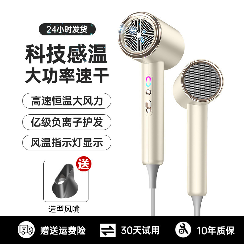 ヘアサロン用クロスボーダー高速ヘアドライヤー、ハイパワーマイナスイオン恒温ヘアケア、家庭用速乾ヘアドライヤー|undefined
