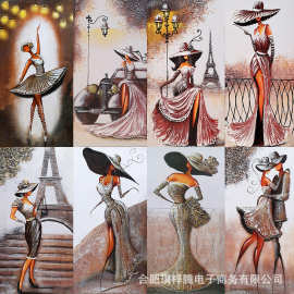跨境新款钻石画浪漫优雅情侣图片钻石画DIY圆钻/方钻亚马逊爆