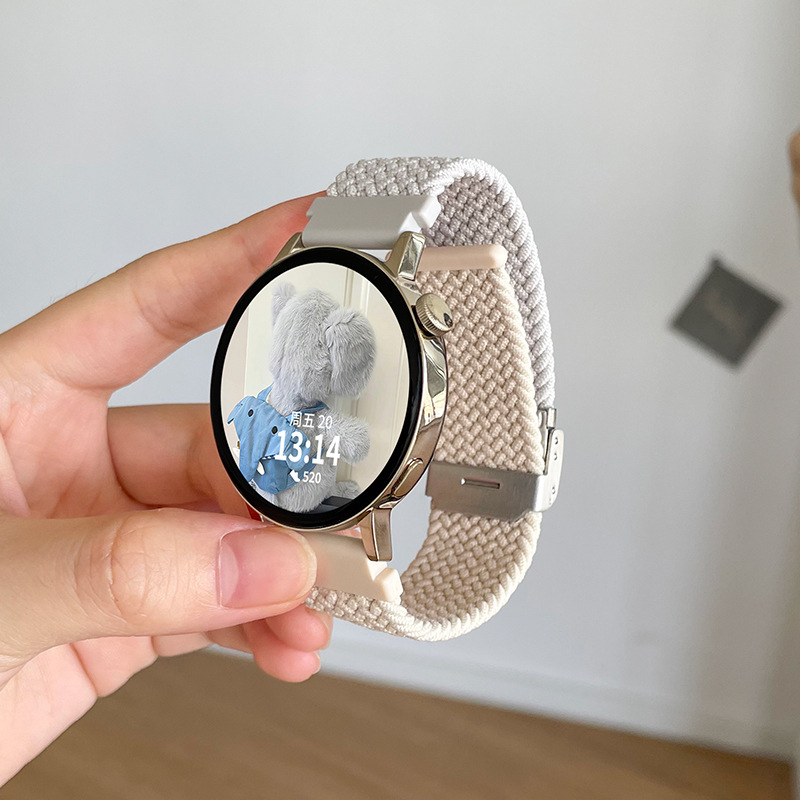 꼰 원피스 버클-펄 화이트 스펠 별빛